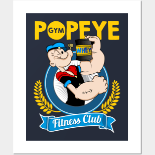 FITNESS GYM Posters and Art